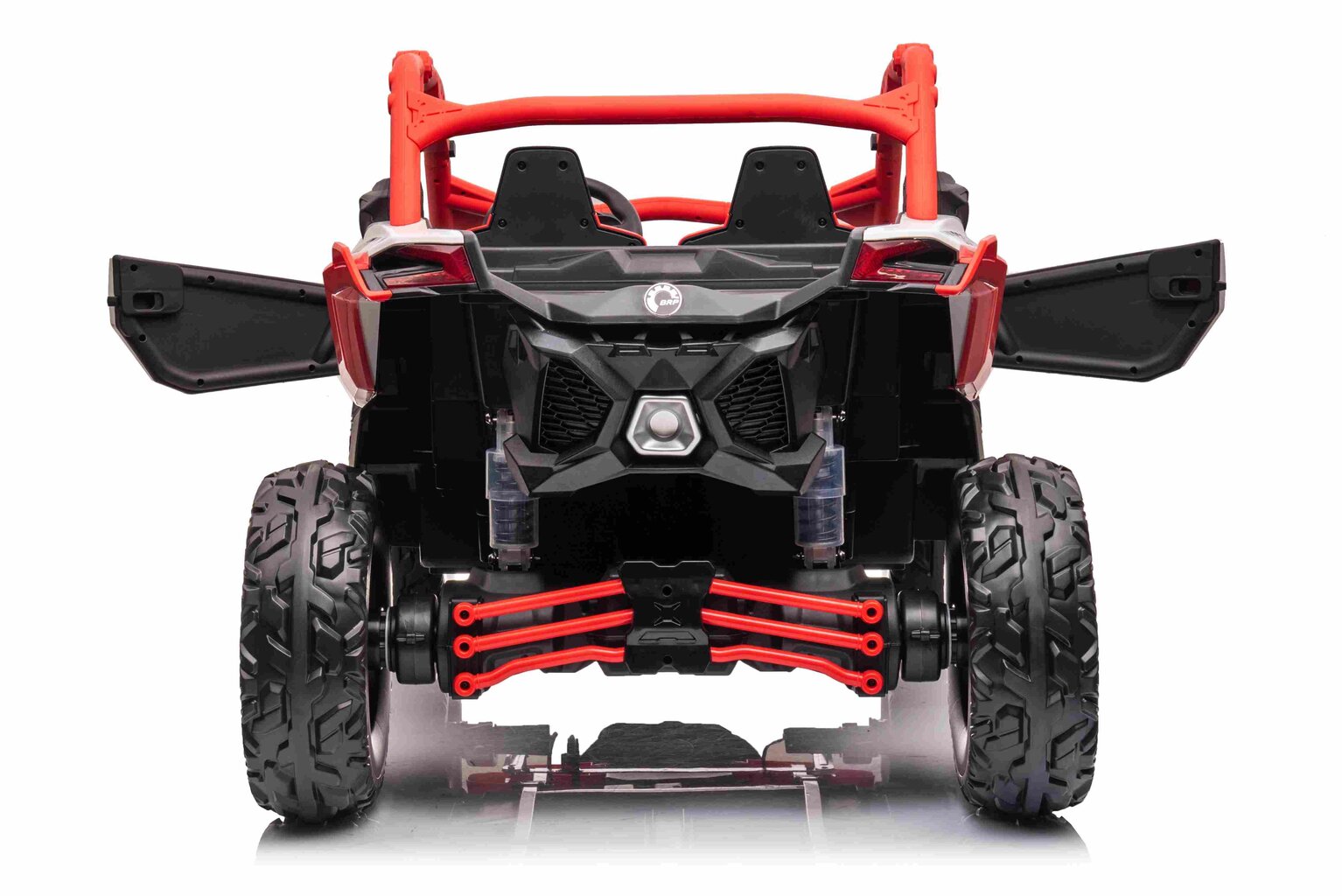 Buggy Maverick Turbo RR neljarattaline mootorratas, punane hind ja info | Laste elektriautod | kaup24.ee