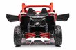 Buggy Maverick Turbo RR neljarattaline mootorratas, punane hind ja info | Laste elektriautod | kaup24.ee