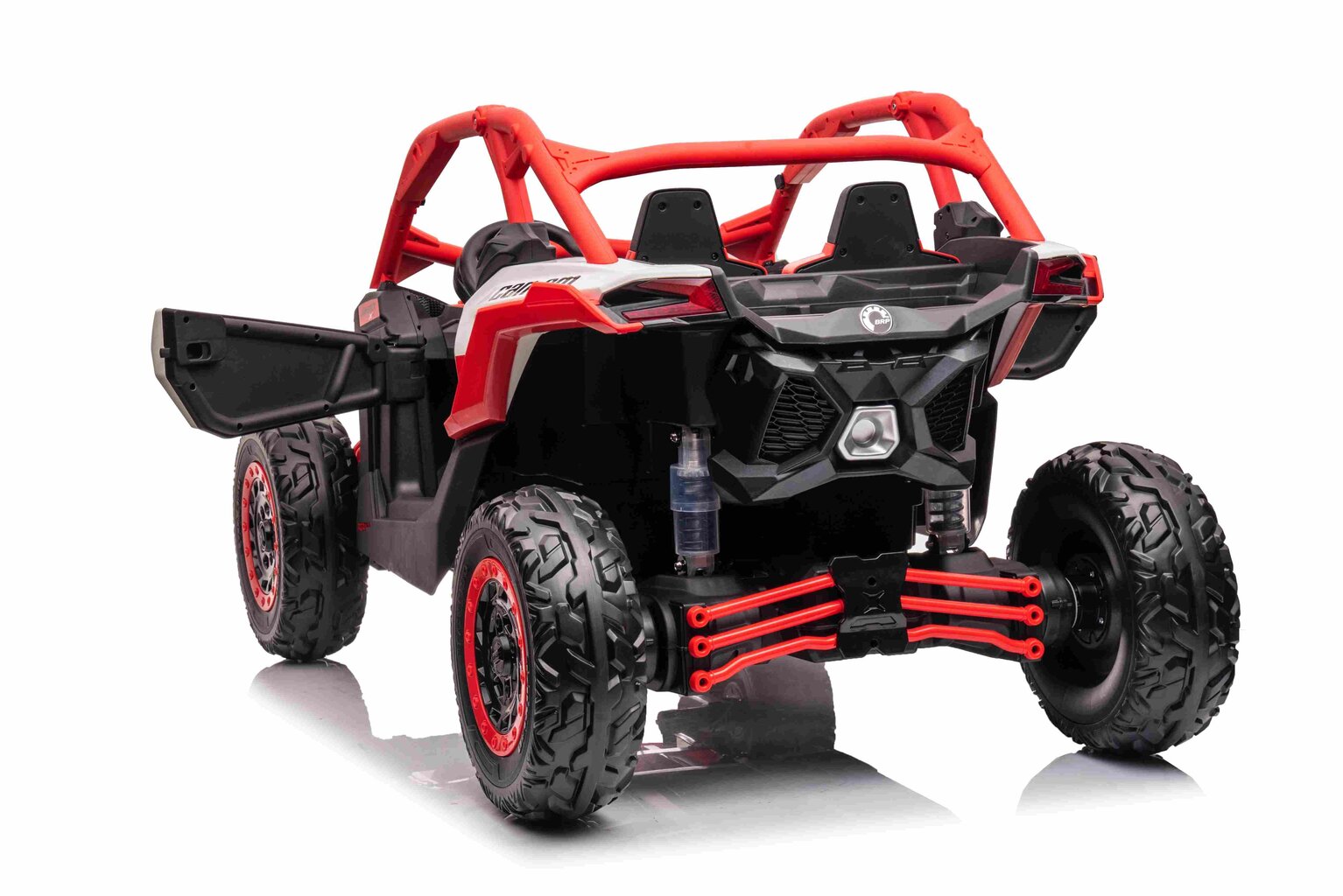 Buggy Maverick Turbo RR neljarattaline mootorratas, punane hind ja info | Laste elektriautod | kaup24.ee