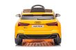 Audi RS6 BRD-2118 elektriline ühekohaline auto, kollane hind ja info | Laste elektriautod | kaup24.ee