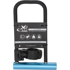 Jalgrattalukk Xqmax U-Lock, 110X225 mm, sinine hind ja info | Rattalukud | kaup24.ee