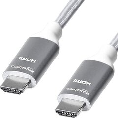 Amazon Basics, HDMI/HDMI, 1.8 m цена и информация | Кабели и провода | kaup24.ee