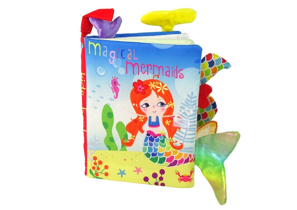 Pehme värviraamat, merineitsi hind ja info | Imikute mänguasjad | kaup24.ee