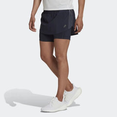 Юбка Adidas Run Icons Синий Чёрный цена и информация | Джинсовые шорты | kaup24.ee