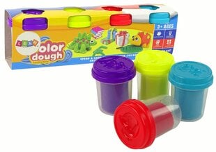 Пластичная масса, 4 цветных стаканчика цена и информация | Развивающие игрушки | kaup24.ee