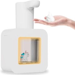 Автоматический вспениватель и дозатор мыла для детей Kiddo Soap, белый цена и информация | Аксессуары для ванной комнаты | kaup24.ee