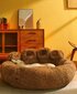 Lemmiklooma voodi karukäpp, 70x70x30cm, pruun цена и информация | Pesad, padjad | kaup24.ee