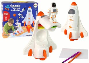 Projektor kosmoselaev, 18 slaidi hind ja info | Poiste mänguasjad | kaup24.ee