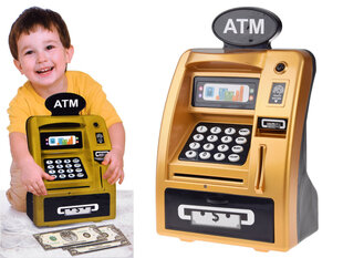 Музыкальный накопитель-банкомат, желтый цена и информация | Развивающие игрушки | kaup24.ee