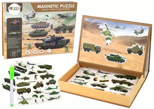 Магнитная головоломка - Военная техника цена и информация | Пазлы | kaup24.ee