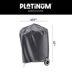 Grillkate Platinum AeroCover Ø57cm hind ja info | Grillitarvikud ja grillnõud | kaup24.ee