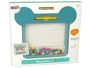 Магнитная доска с бусинами 60 шт. цена и информация | Развивающие игрушки | kaup24.ee