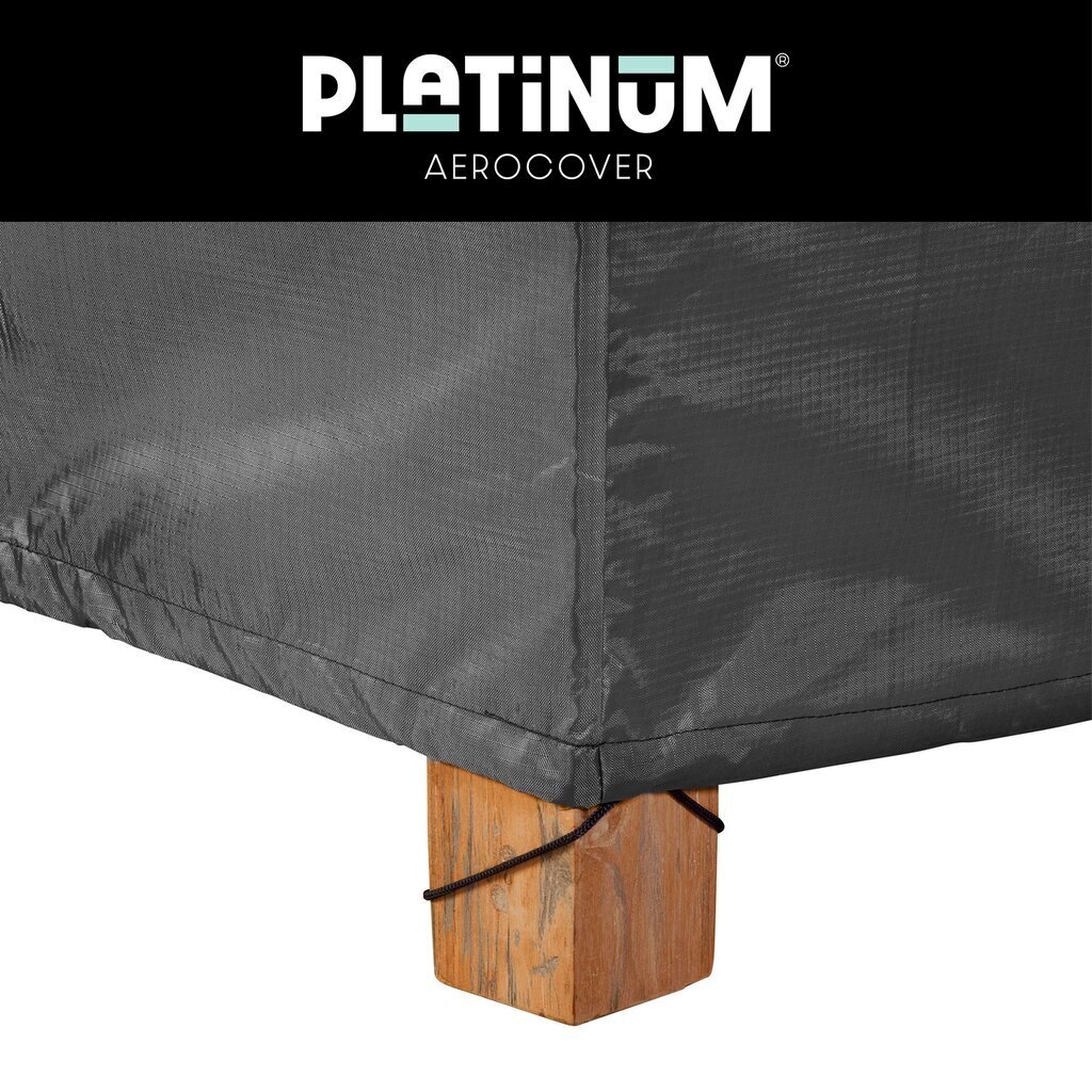 Kaitsekate platvormidega nurgadiivanile Platinum AeroCover 275x275x90xH30/45/70 hind ja info | Toolipadjad ja -katted | kaup24.ee