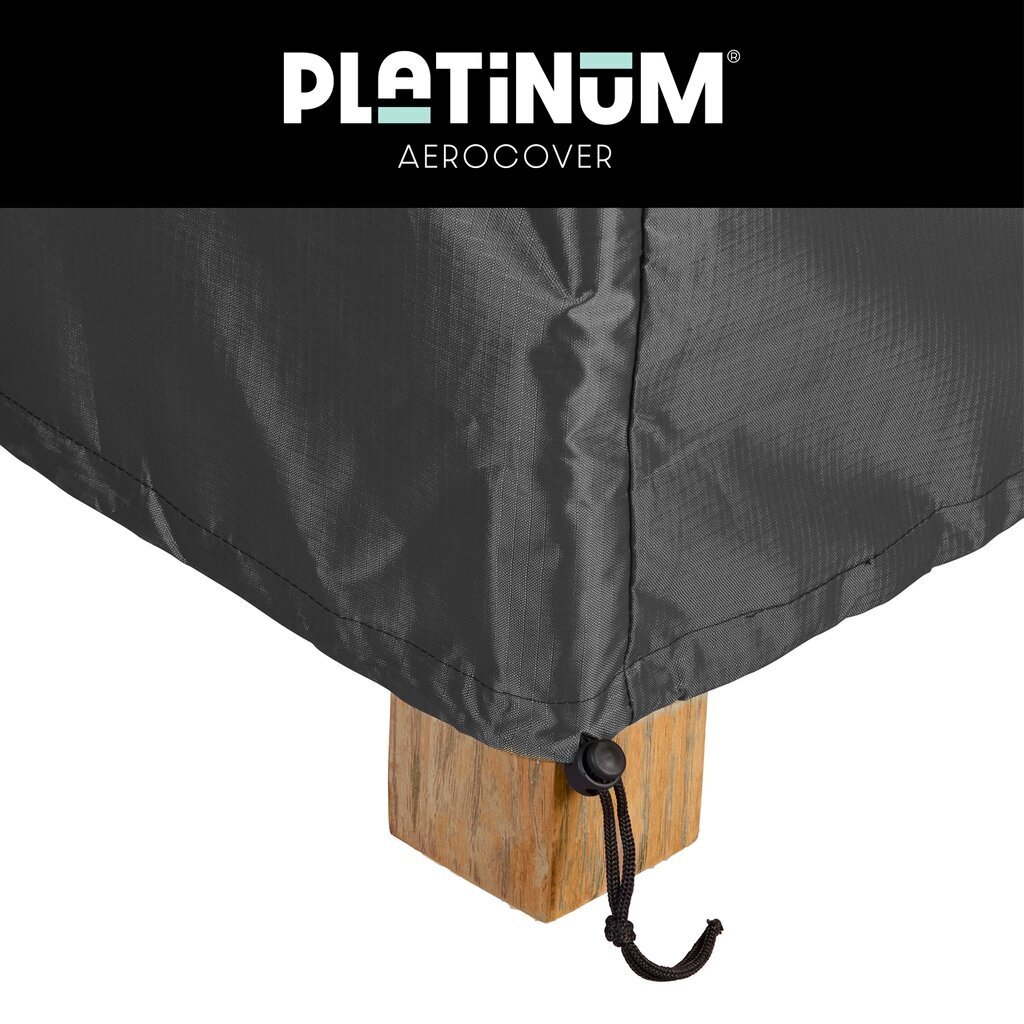 Kaitsekate platvormidega nurgadiivanile Platinum AeroCover 275x275x90xH30/45/70 hind ja info | Toolipadjad ja -katted | kaup24.ee