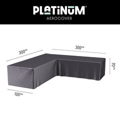 Kaitsekate aia nurgadiivanile Platinum AeroCover 300x300x100xH70 цена и информация | Подушки, наволочки, чехлы | kaup24.ee