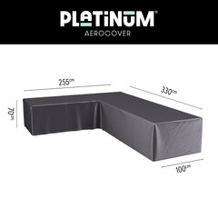 Защитный чехол для садового углового дивана Platinum AeroCover 330x255х100хВ70 (левый) цена и информация | Подушки, наволочки, чехлы | kaup24.ee