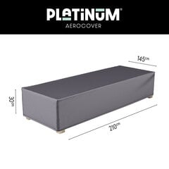 AiЗащитный чехол для шезлонга  Platinum AeroCover  210x145xВ30 цена и информация | Лежаки | kaup24.ee