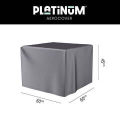 Kaitsekate aiamööblile, kohvilaud/ kaminalaud Platinum AeroCover 60x60xH45 hind ja info | Toolipadjad ja -katted | kaup24.ee