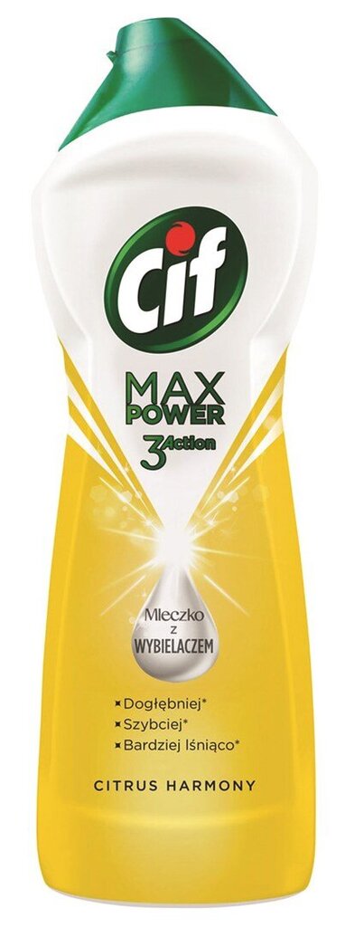 Cif Max Power Citrus Cleaner puhastusvahend, 1001 g hind ja info | Puhastusvahendid | kaup24.ee