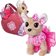 Maskotka Chi Chi Love Piesek Chihuahua w torbie Love is in the air цена и информация | Мягкие игрушки | kaup24.ee