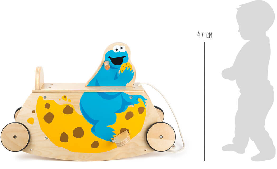 Puidust jalgrattakiik Small Foot Cake Monster 2in1 hind ja info | Kiiged | kaup24.ee