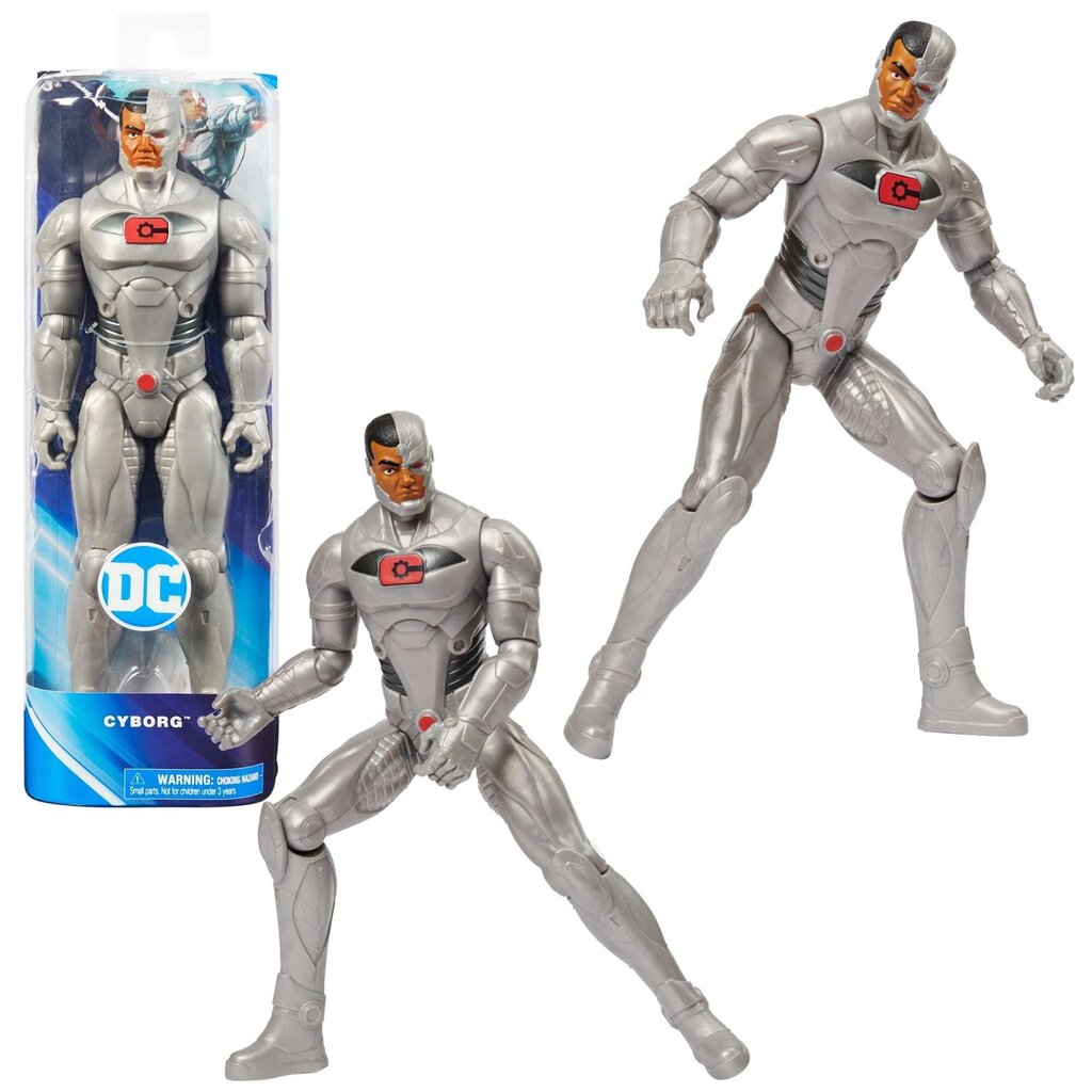 Cyborg tegevusfiguur DC Comics Justice League hind ja info | Poiste mänguasjad | kaup24.ee