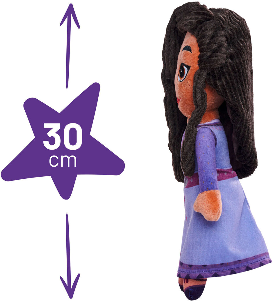 Maskott pluus Disney Wish Asha 30 cm hind ja info | Pehmed mänguasjad | kaup24.ee