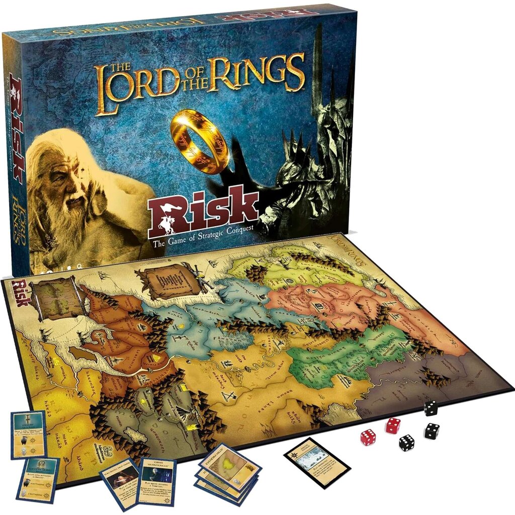 Lauamäng The Lord of the Ring Risk цена | kaup24.ee