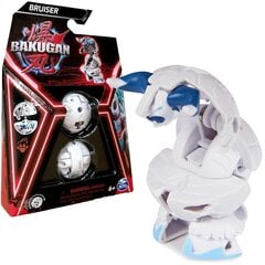 Transformeeruv lahingufiguur Bakugan Bruiser White ja kaardid hind ja info | Poiste mänguasjad | kaup24.ee