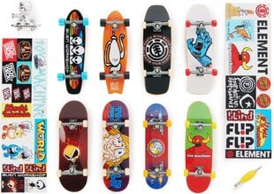 Värviline sõrmelaua Tech Deck Set rula, 8tk hind ja info | Poiste mänguasjad | kaup24.ee