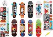 Värviline sõrmelaua Tech Deck Set rula, 8tk цена и информация | Poiste mänguasjad | kaup24.ee