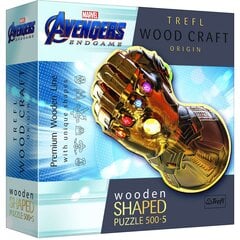 Puidust pusle Infinity Glove Avengers Trefl 500 tk цена и информация | Пазлы | kaup24.ee