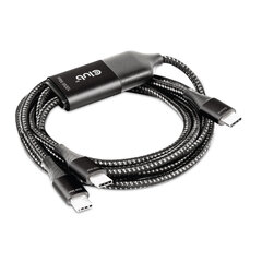 CLUB 3D CAC-1527 USB Type-C, Y charging cable to 2x USB Type-C max. 100W, 1.83m цена и информация | Адаптеры и USB-hub | kaup24.ee