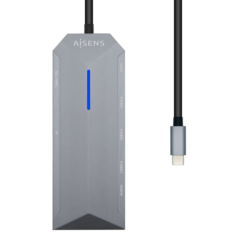 Aisens ASUC-9P001-GR hind ja info | USB jagajad, adapterid | kaup24.ee