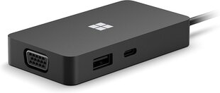 Microsoft USB-C Travel Hub цена и информация | Адаптеры и USB-hub | kaup24.ee