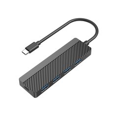 EGA H2 USB-C to 4 x USB 3.0 splitter 5 Gbps black (EU Blister) цена и информация | Ega Компьютерная техника | kaup24.ee