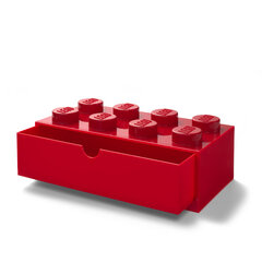 Lego Kast sahtliga, punane hind ja info | Hoiukastid ja -korvid | kaup24.ee