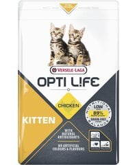 Versele Laga Opti Life для котят с курицей, 2,5 кг цена и информация | Сухой корм для кошек | kaup24.ee