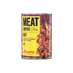 Josera Meatlovers Pure с говядиной, 6х400 г цена и информация | Консервы для собак | kaup24.ee