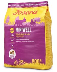 Josera Dog Miniwell väikest tõugu koertele, 5x900 g hind ja info | Kuivtoit koertele | kaup24.ee