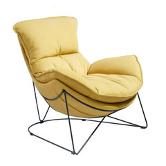 Кресло DIVA охра желтая цена и информация | Кресла для отдыха | kaup24.ee