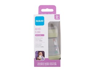 Lutipudel MAM Anti-Colic, 0 kuud+, 160 ml hind ja info | Lutipudelid ja aksessuaarid | kaup24.ee