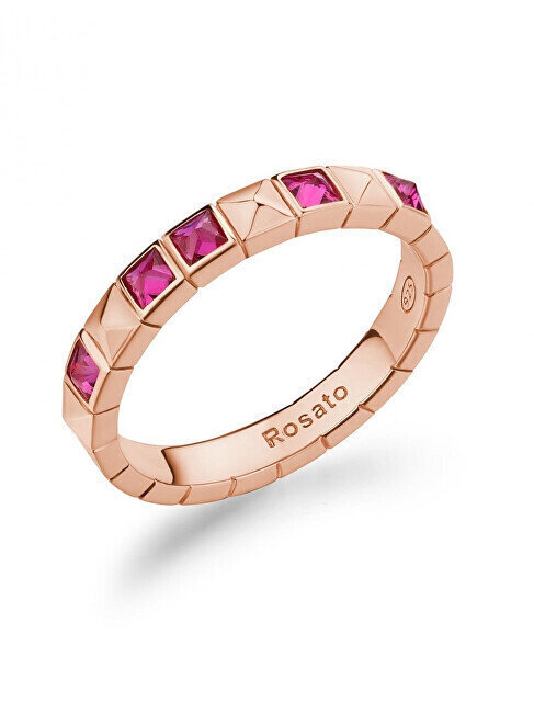Hõbesõrmus naistele Rosato RZCU93, kuldne hind ja info | Sõrmused | kaup24.ee