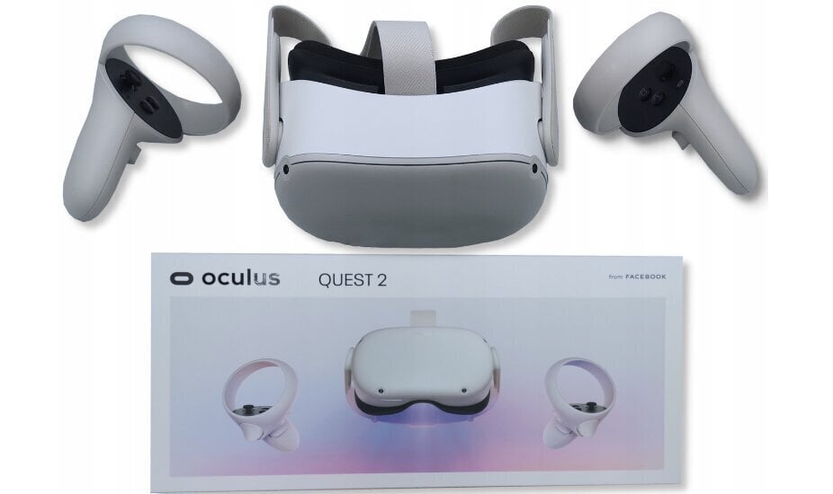 Oculus Quest 2 128GB VR-prillid цена и информация | Virtuaalreaalsuse prillid | kaup24.ee