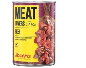 Josera Meatlovers Pure с говядиной, 6x800 г цена и информация | Консервы для собак | kaup24.ee