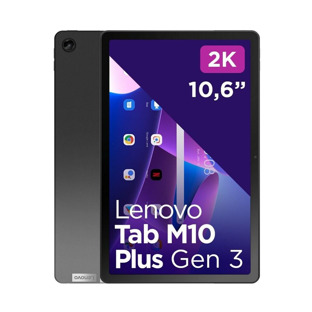 Tahvelarvuti Lenovo Tab M10 Plus (3. põlvkond) 4 GB RAM 10.6 MediaTek Helio G80 Grey 64 GB hind ja info | Tahvelarvutid | kaup24.ee