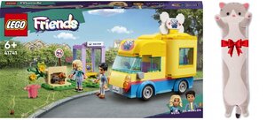 41741 Lego® Friendsi koerte päästeauto ja kassi pehme padi цена и информация | Конструкторы и кубики | kaup24.ee