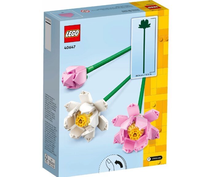 40647 Lego® Creator lootose lillede komplekt ja plüüsist padjakass hind ja info | Klotsid ja konstruktorid | kaup24.ee