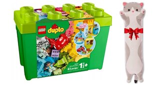 10914 Lego® Duplo Deluxe klotside karp ja plüüsist padjakass hind ja info | Klotsid ja konstruktorid | kaup24.ee