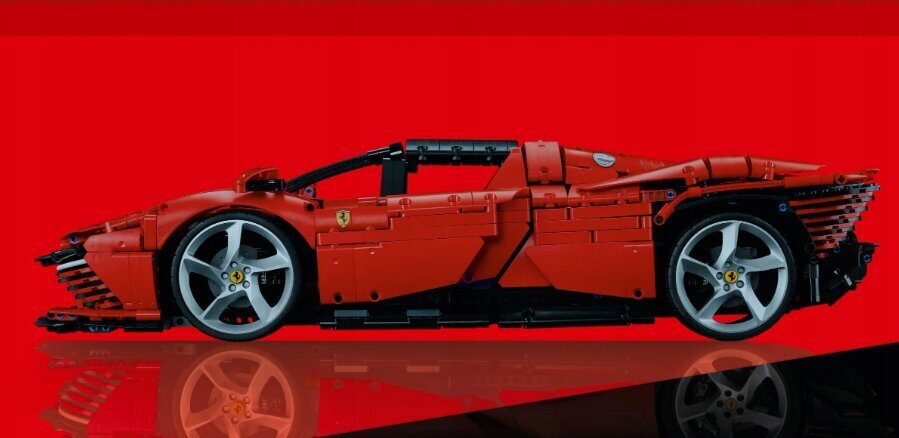 42143 Lego® Technic Ultimate Car Concept Ferrari ja pehme padjakass цена и информация | Klotsid ja konstruktorid | kaup24.ee